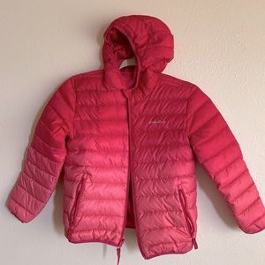 Pink Ombré Eddie Bauer coat size M
